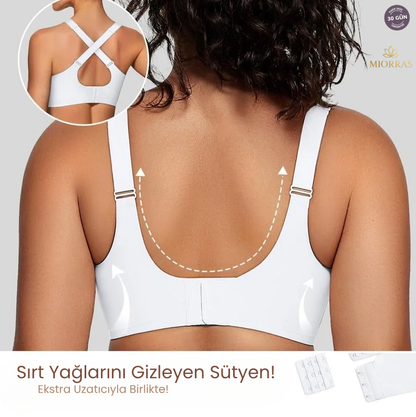 Miorras® Gizli Duruş Dikişsiz Straplez Sütyen