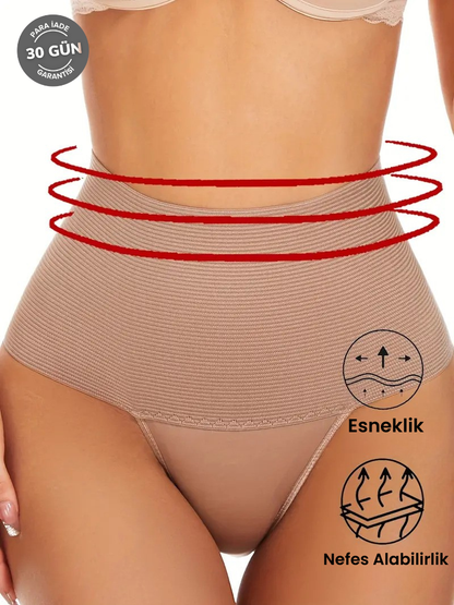 Miorras® Karın Toparlayıcı Tanga – Gizli Şekillendirici Etki