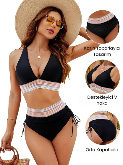 Miorras® Yüksek Bel Bikini Takımı